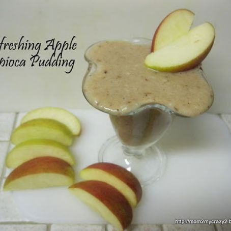 Refreshing Apple Tapioca Pudding