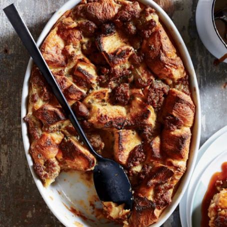Sausage-and-Maple Bread Pudding