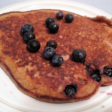 Whole Wheat Blueberry Pancakes - WW 1 Point
