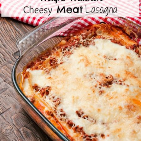 Weight Watchers Cheesy Meat Lasagna