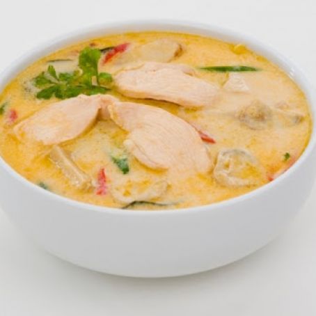 Thai Style Chicken Coconut Soup