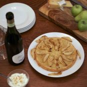 Hazelnut Tea Cake with Moscato Pears from Platter Talk