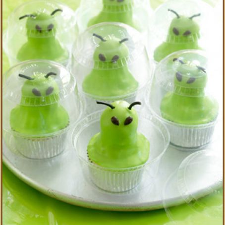 Alien Invasion Cupcakes