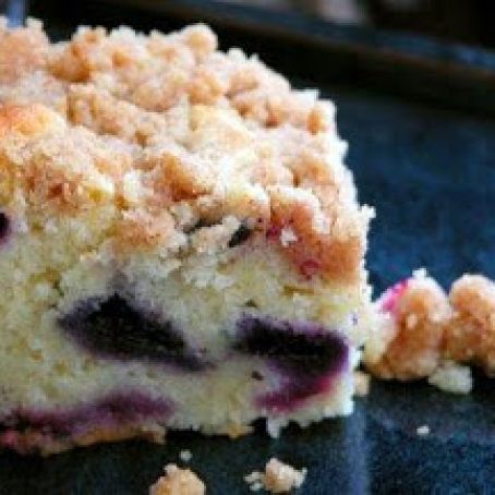 Sour Cream Blueberry Cake