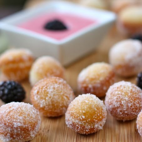 Mini Sugar Doughnuts