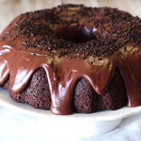 cake - Double Chocolate Bundt Cake – gluten free vegan