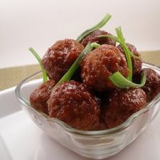 Slow-Cooker BBQ Meatballs Recipe