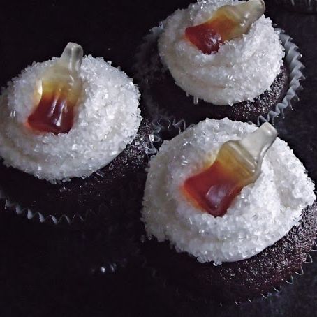Jack and Coke Cupcakes