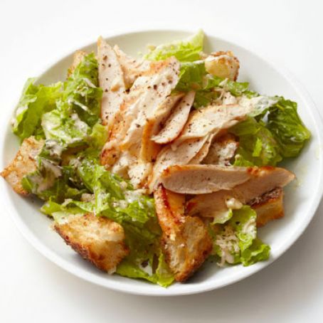 Light Chicken Caesar Salad