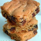 Thick & Chewy Chocolate Chip Cookie Bars, from Cook's Illustrated