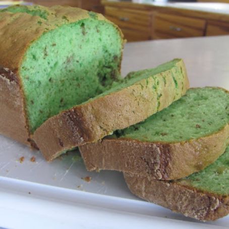 Pistachio St.Patrick's Day Bread
