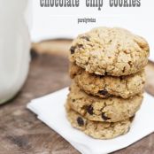 Cinnamon Soft Chocolate Chip Cookies (with coconut flour)