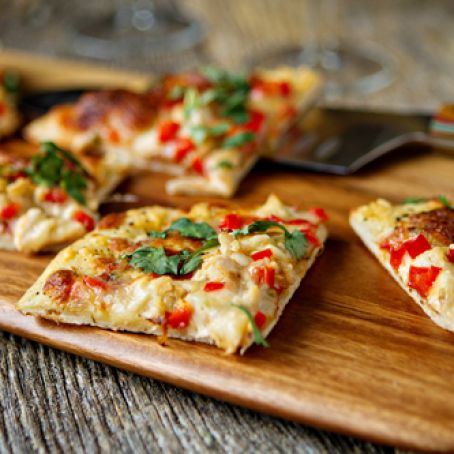Spicy Chicken and Pepper Jack Pizza