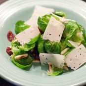 Brussel Sprout Salad with Manchego Cheese