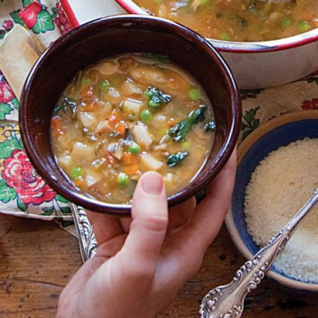 Umbrian Vegetable Soup (Zuppa di Verdure all’Agliata)