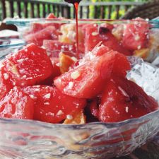 Watermelon Fruit Salad featuring Sparkling Ice