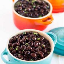 Black Beans (chipotle copycat)