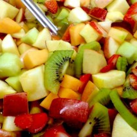 Fresh Fruit Salad with Orange Vinaigrette