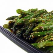 sweet and spicy asparagus