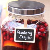 Cranberry Sangria - Virgin or Alcohol Version