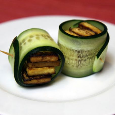 Vegan Cucumber Tofu Rolls