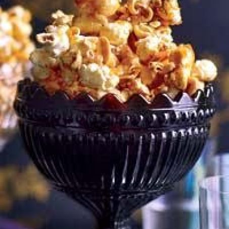 Tequila Spiked Caramel Popcorn
