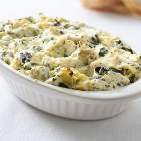 Spinach Dip with Artichokes - Healthified