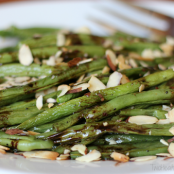 Roasted Green Beans with Balsamic-Browned Butter