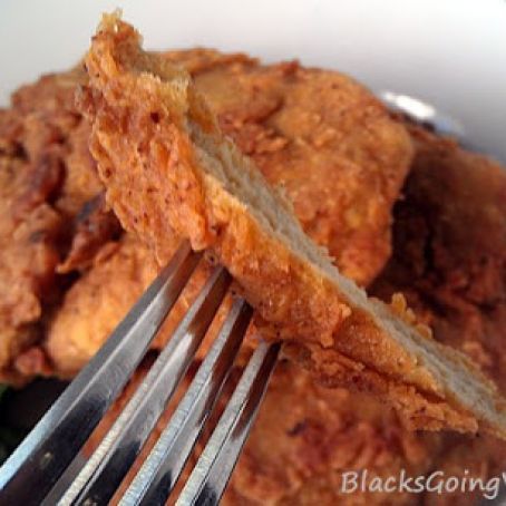 Crispy Spicy Popeye's Chicken Style Vegan Fried Chicken - Blacks Going Vegan! : Blacks Going Vegan!