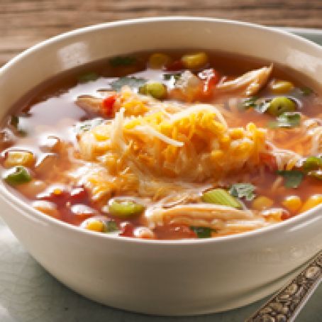 Hearty Mexican Chicken Soup