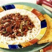 Ground Turkey Red Beans and Rice