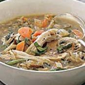 Wild Rice-and-Mushroom Soup