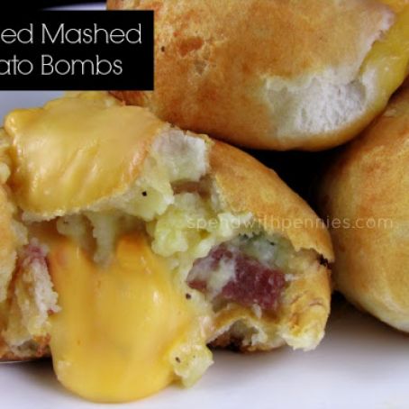 Loaded Mashed Potato Bombs