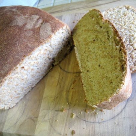 Whole Wheat Bread (Dough in Bread Machine)
