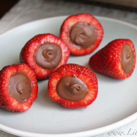 Not So Classic Chocolate Filled Strawberries