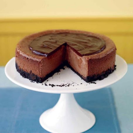 Triple-Chocolate Cheesecake