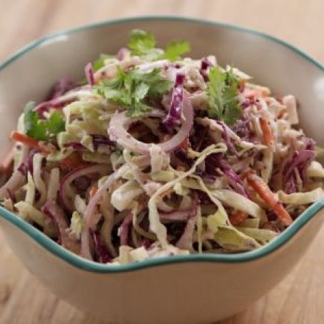 Cole Slaw with Mustard and Horseradish
