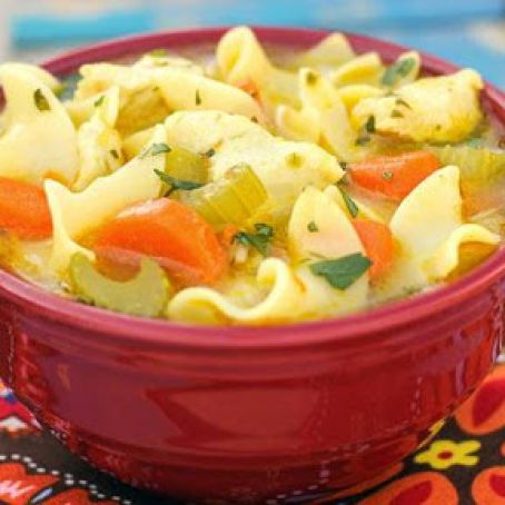 Easy Vegetable Chicken Noodle Soup