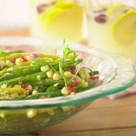 Green and Yellow Bean Salad
