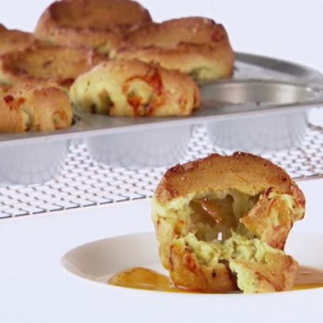 Popovers with Italian Sausage, Breakfast