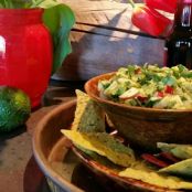 APPLE AND AVOCADO SALSA WITH HONEY-LIME DRESSING