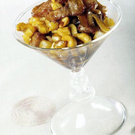 ActiFry Veal with Honey and Pecans