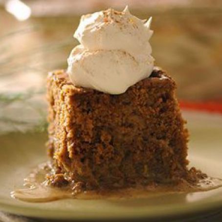 Gingerbread Pudding Cake (David Venable)