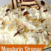 Mandarin Orange Cookie Dessert Salad