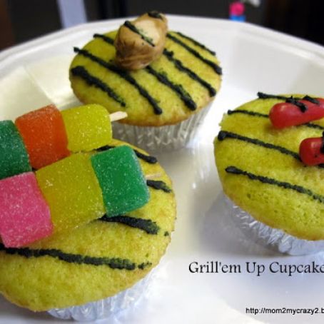 Grill'em Up Cupcakes