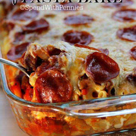 Pizza Pasta Bake - Spend with Pennies