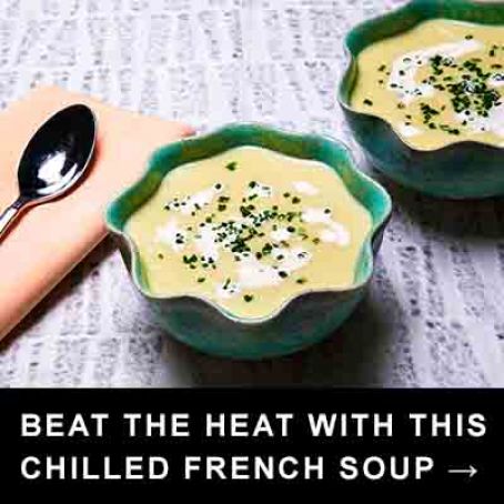 Vichyssoise (Chilled Potato-Leek Soup)