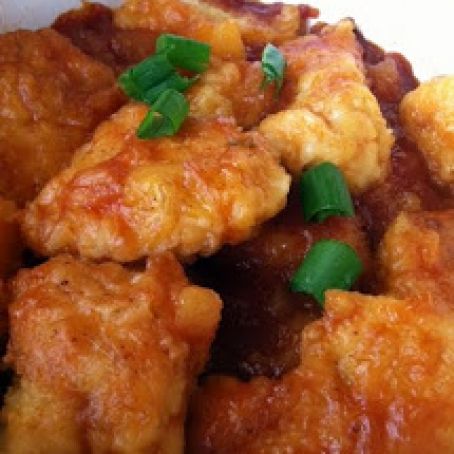 Healthier Sweet and Sour Chicken