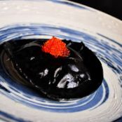 Squid Ink Giant Raviolo