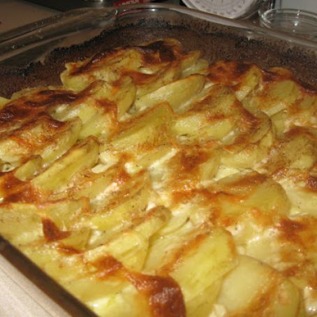 Sides, Potatoes: Scalloped Potato Gratin